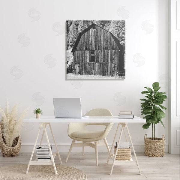 Stupell Industries Stupell Studio | Rustic Rural Barn Black & White Farm Photography Wall Art