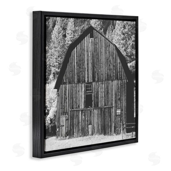 Stupell Industries Stupell Studio | Rustic Rural Barn Black & White Farm Photography Wall Art