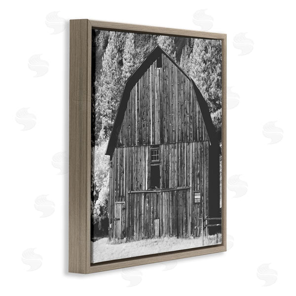 Stupell Industries Stupell Studio | Rustic Rural Barn Black & White Farm Photography Wall Art