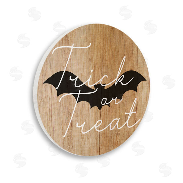 stupell industries Stupell Studio | Rustic Trick Or Treat Phrase Wall Art