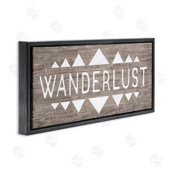 Stupell Industries Stupell Studio | Rustic Wanderlust Geometric Border