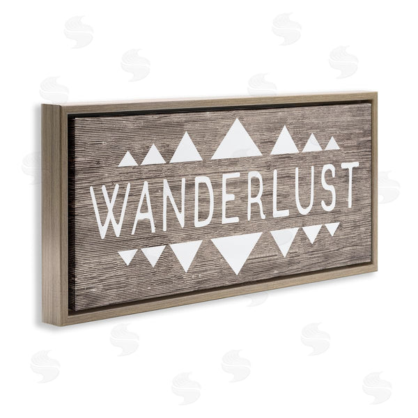 Stupell Industries Stupell Studio | Rustic Wanderlust Geometric Border