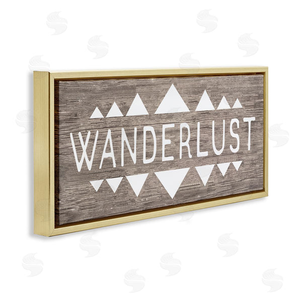 Stupell Industries Stupell Studio | Rustic Wanderlust Geometric Border