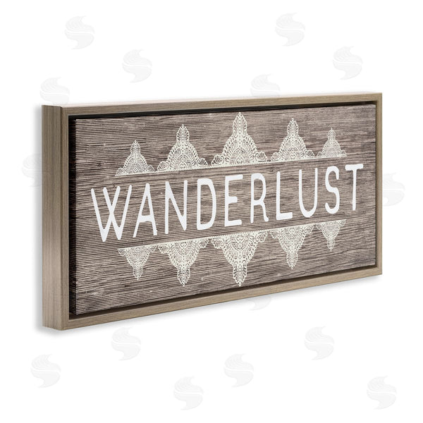 Stupell Industries Stupell Studio | Rustic Wanderlust Paisley Pattern