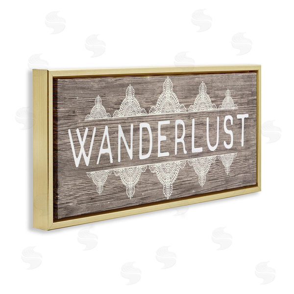 Stupell Industries Stupell Studio | Rustic Wanderlust Paisley Pattern