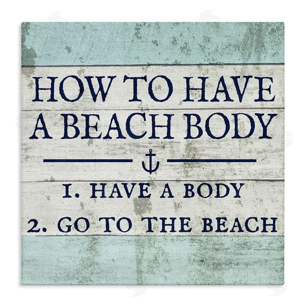 stupell industries Stupell Studio | Sassy Beach Body Steps