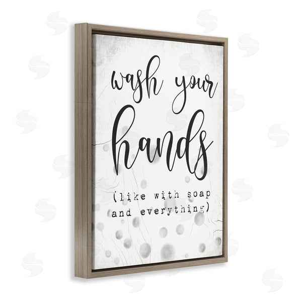 Stupell Industries Stupell Studio | Sassy Wash Your Hands