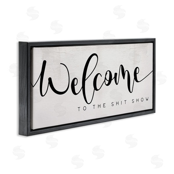 Stupell Industries Stupell Studio | Sassy Welcome Phrase Wall Art