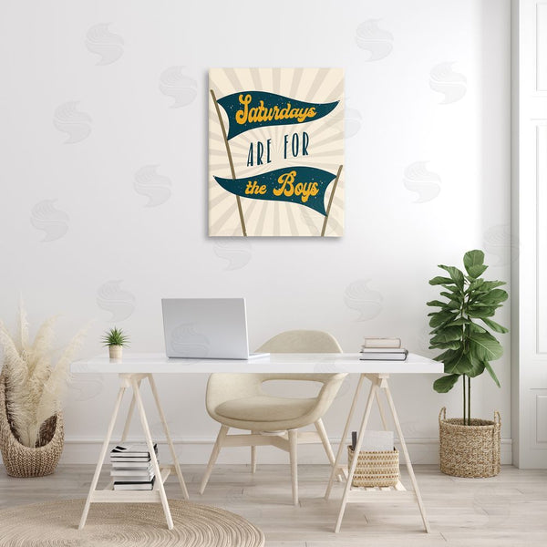 Stupell Industries Stupell Studio | Saturdays For Boys Wall Art