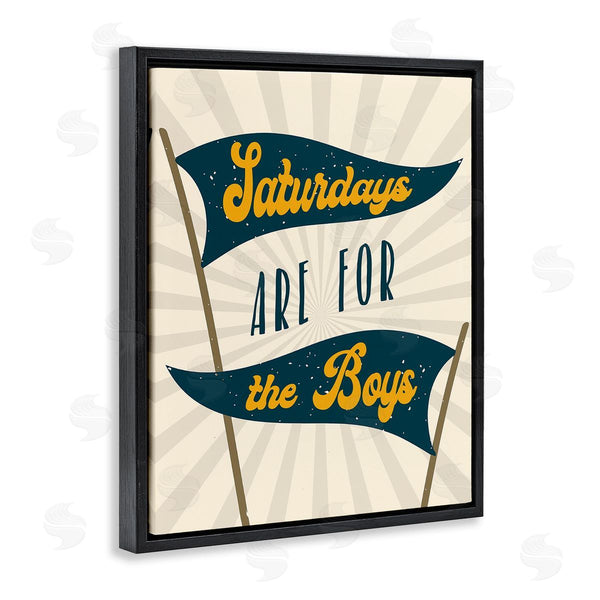 Stupell Industries Stupell Studio | Saturdays For Boys Wall Art