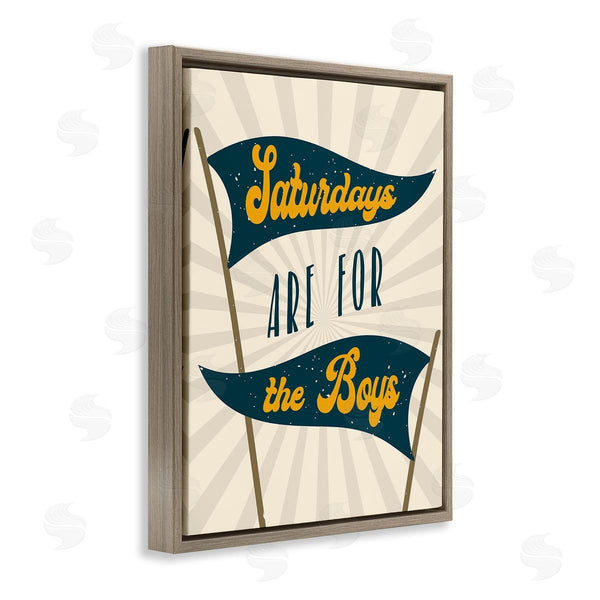 Stupell Industries Stupell Studio | Saturdays For Boys Wall Art