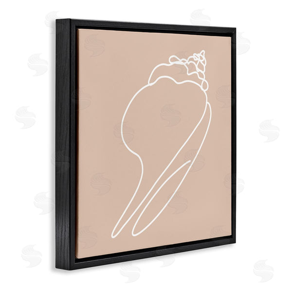 Stupell Industries Stupell Studio | Sea Shell Beach Ocean Life Line Drawing Wall Art
