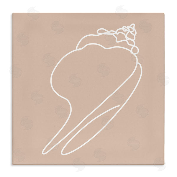 stupell industries Stupell Studio | Sea Shell Beach Ocean Life Line Drawing Wall Art