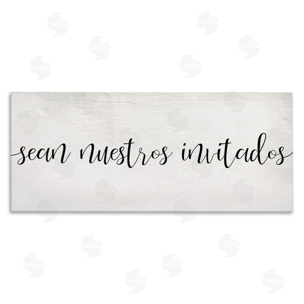 stupell industries Stupell Studio | Sean Nuestros Invitados Wall Art