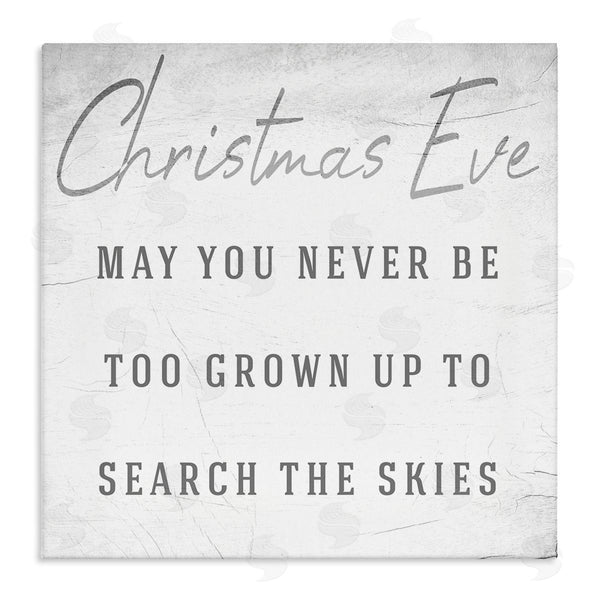 stupell industries Stupell Studio | Search the Skies Christmas Eve Phrase Winter Holiday