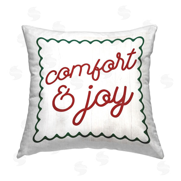 stupell industries Stupell Studio | Seasonal Comfort & Joy Printed Throw Pillow