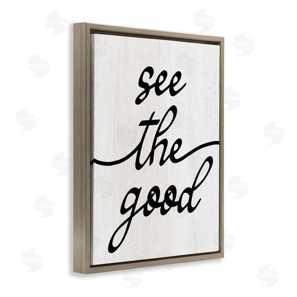 Stupell Industries Stupell Studio | See The Good Rustic Wall Art