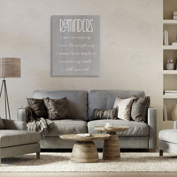Stupell Industries Stupell Studio | Self Confidence Reminders Wall Art