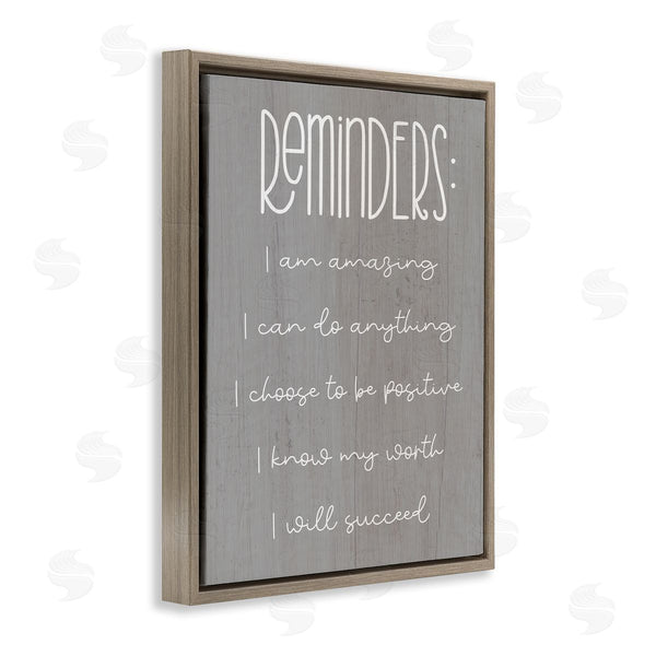 Stupell Industries Stupell Studio | Self Confidence Reminders Wall Art