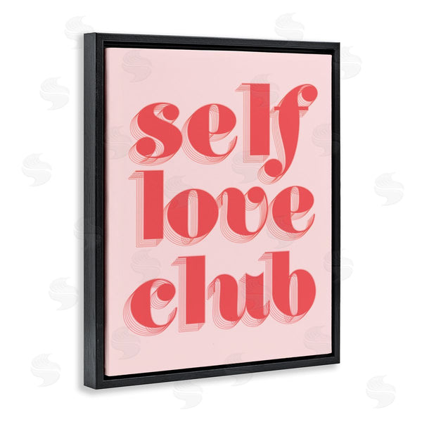 Stupell Industries Stupell Studio | Self Love Club Bold Pink