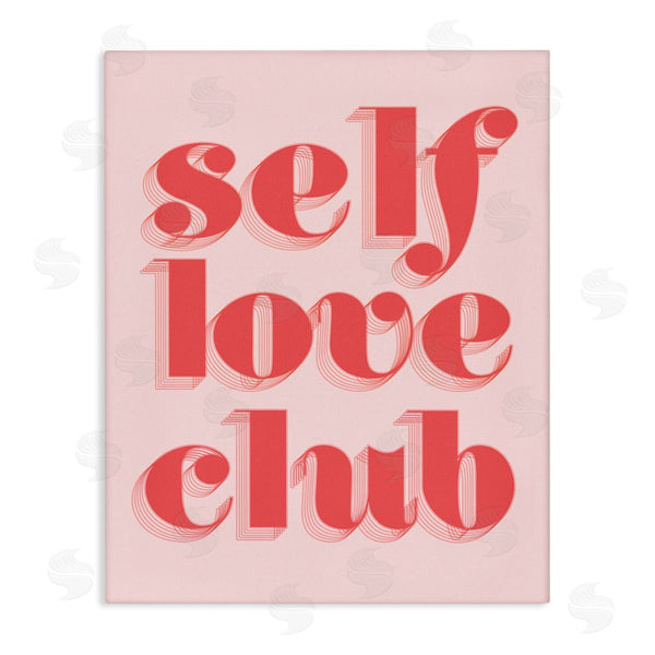 stupell industries Stupell Studio | Self Love Club Bold Pink