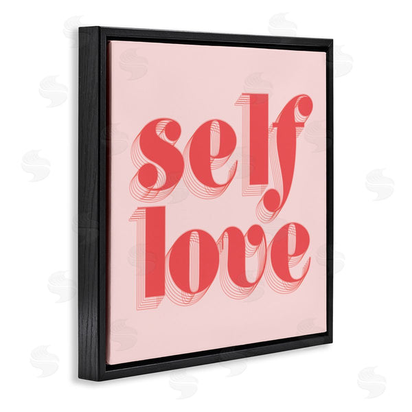 Stupell Industries Stupell Studio | Self Love Retro Phrase Wall Art
