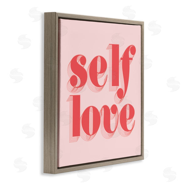 Stupell Industries Stupell Studio | Self Love Retro Phrase Wall Art