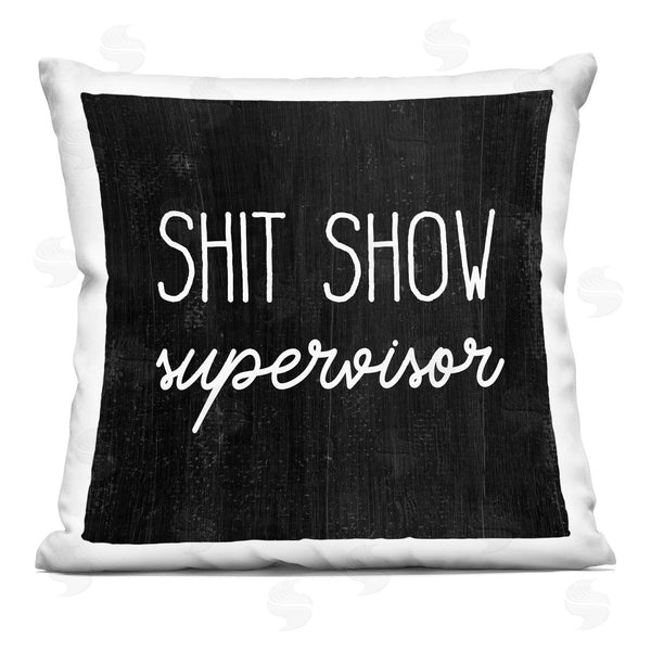 stupell industries Stupell Studio | Sh*t Show Supervisor Printed Throw Pillow