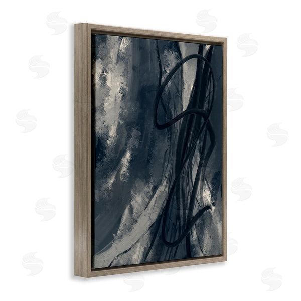 Stupell Industries Stupell Studio | Shades Of Blue Abstract Design
