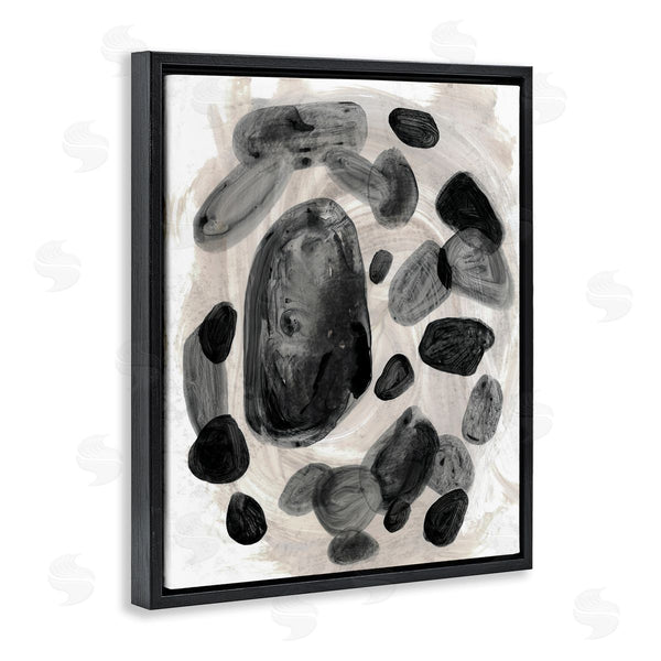 Stupell Industries Stupell Studio | Shades Of Grey Abstract Organic Shapes