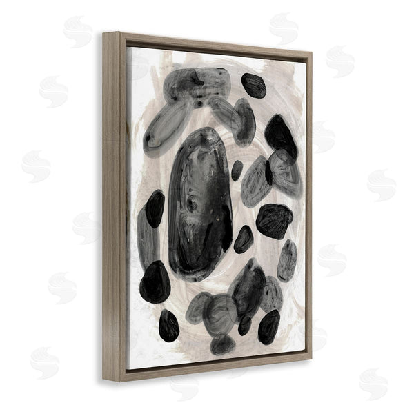 Stupell Industries Stupell Studio | Shades Of Grey Abstract Organic Shapes