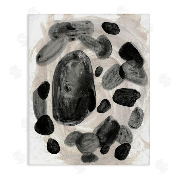 stupell industries Stupell Studio | Shades of Grey Abstract Organic Shapes