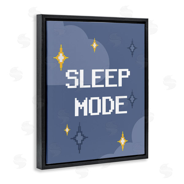 Stupell Industries Stupell Studio | Sleep Mode Pixel Stars Wall Art