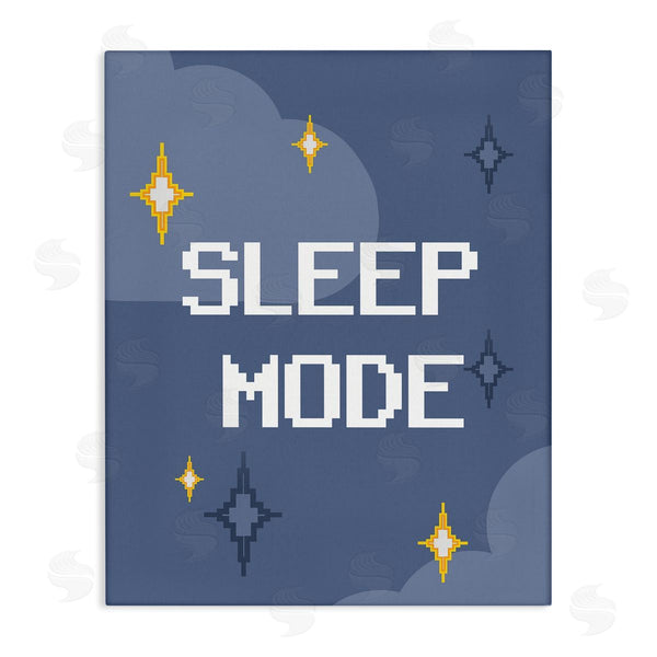 stupell industries Stupell Studio | Sleep Mode Pixel Stars Wall Art