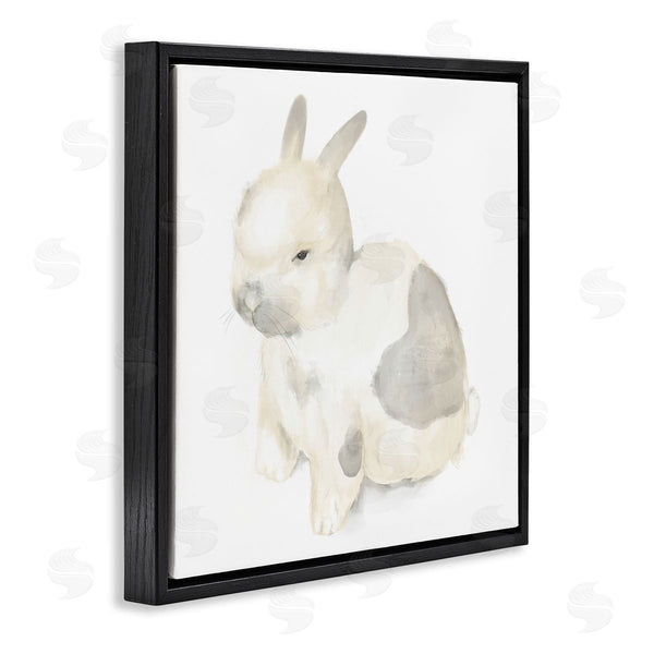 Stupell Industries Stupell Studio | Sleepy Bunny Illustration Nursery Style Animal Wall Art
