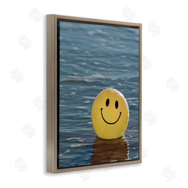 Stupell Industries Stupell Studio | Smiley Beach Ball Wall Art