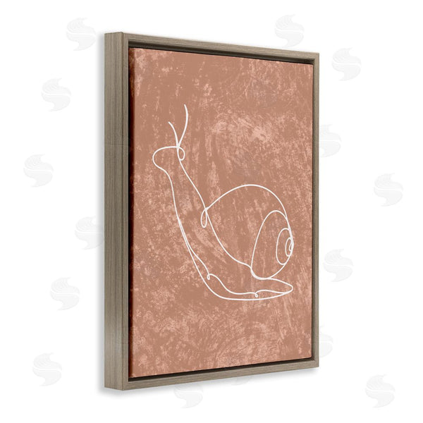 Stupell Industries Stupell Studio | Snail Line Drawing Wall Art