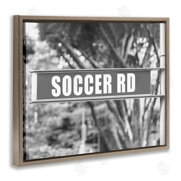 Stupell Industries Stupell Studio | Soccer Road Sign Wall Art