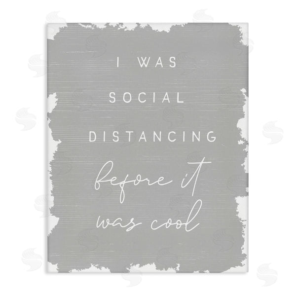 stupell industries Stupell Studio | Social Distancing Before It�s Cool Sassy Hipster Phrase