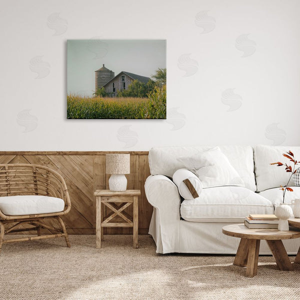 Stupell Industries Stupell Studio | Soothing Countryside Barn Clear Sky Rural Grass Wall Art