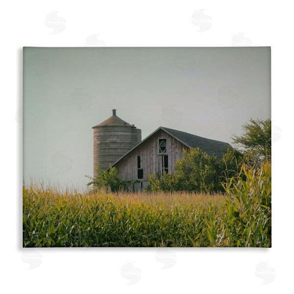 stupell industries Stupell Studio | Soothing Countryside Barn Clear Sky Rural Grass Wall Art