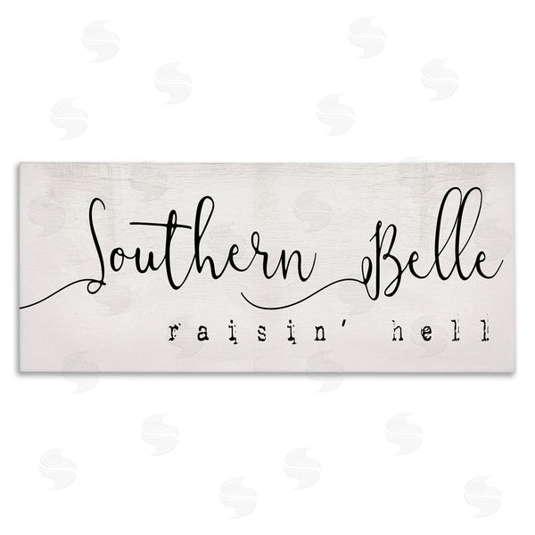 stupell industries Stupell Studio | Southern Belle Raisin' Hell Phrase Charming Humor