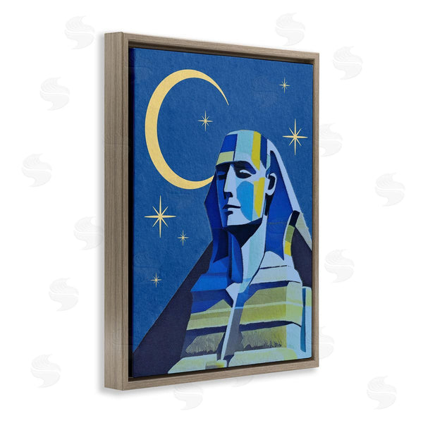 Stupell Industries Stupell Studio | Sphinx With Moon Wall Art