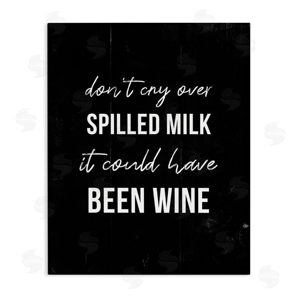 stupell industries Stupell Studio | Spilled Milk or Wine Humor