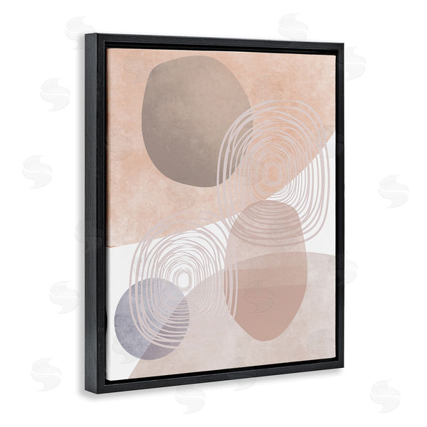 Stupell Industries Stupell Studio | Spiraled Pastel Round Shapes Wall Art
