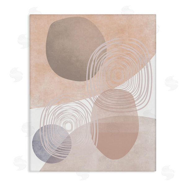 stupell industries Stupell Studio | Spiraled Pastel Round Shapes Wall Art
