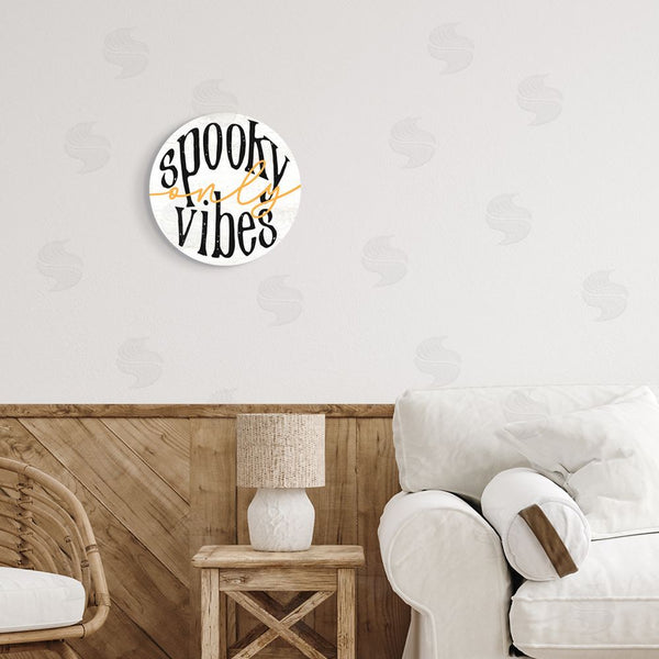 Stupell Industries Stupell Studio | Spooky Vibes Only Phrase Wall Art