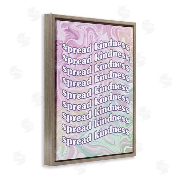 Stupell Industries Stupell Studio | Spread Kindness Pastel Pattern Wall Art