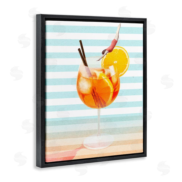 Stupell Industries Stupell Studio | Spritz Cocktail Dive Wall Art