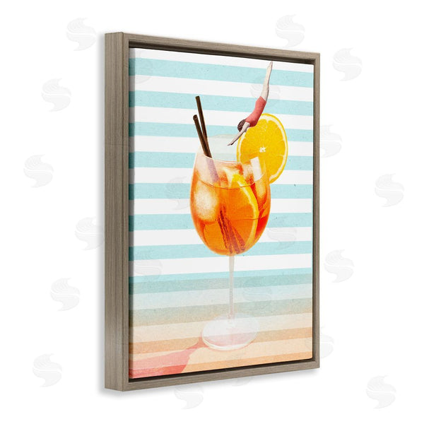 Stupell Industries Stupell Studio | Spritz Cocktail Dive Wall Art